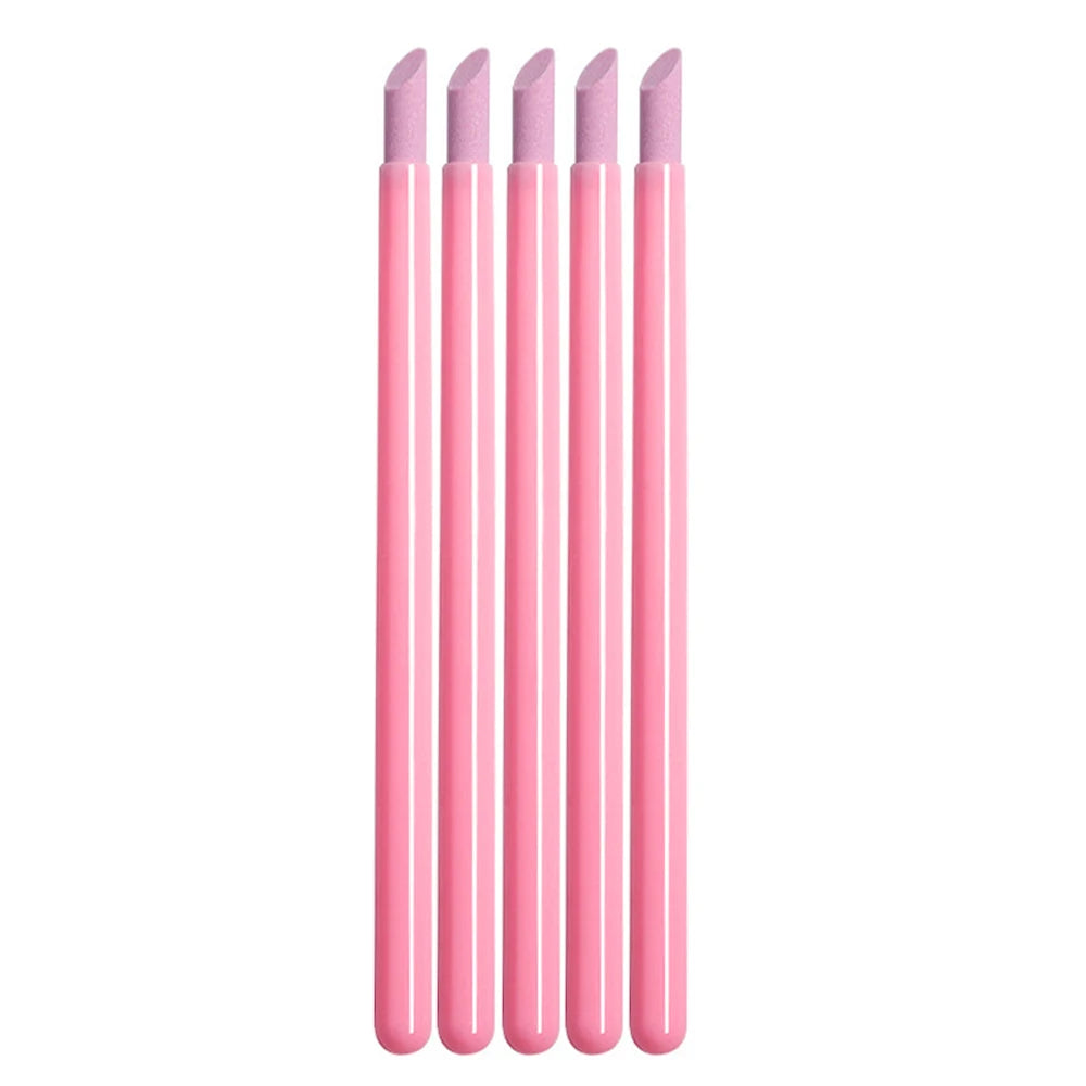 Quartz Stone Nail File Rod Cuticle & Dead Skin Remover Manicure Tool