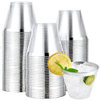 25PCS Disposable Champagne Cups Clear Party Plastic Drinking Cups