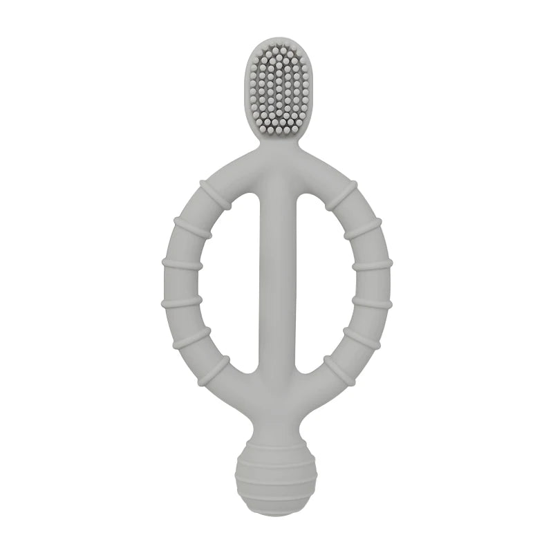 Baby Silicone Teether & Training Toothbrush BPA Free