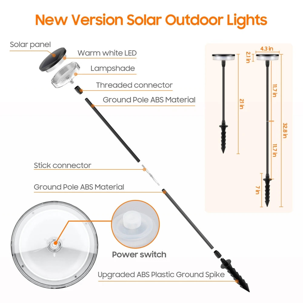 Solar Swaying Garden Lights
