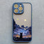 Black Cat Starry Night Case for iPhone 11 12 13 14 15 16 17 Pro Max