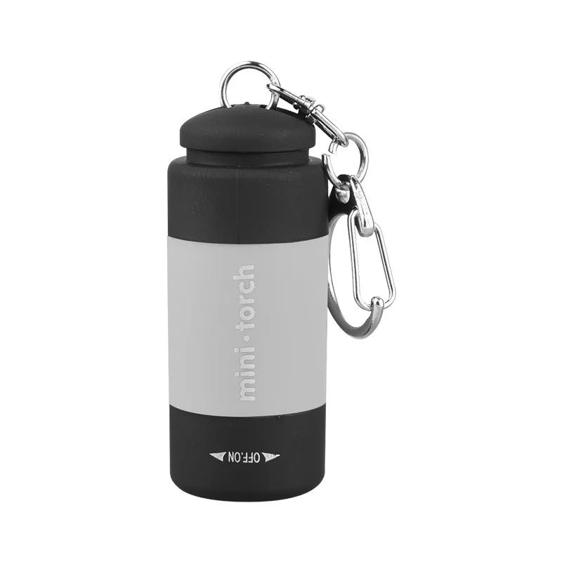 USB Rechargeable Mini Keychain Flashlight Waterproof LED