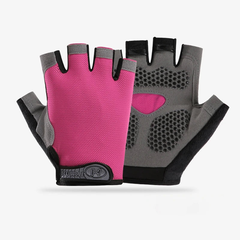 Half Finger Gym & Cycling Gloves Anti-Slip Breathable