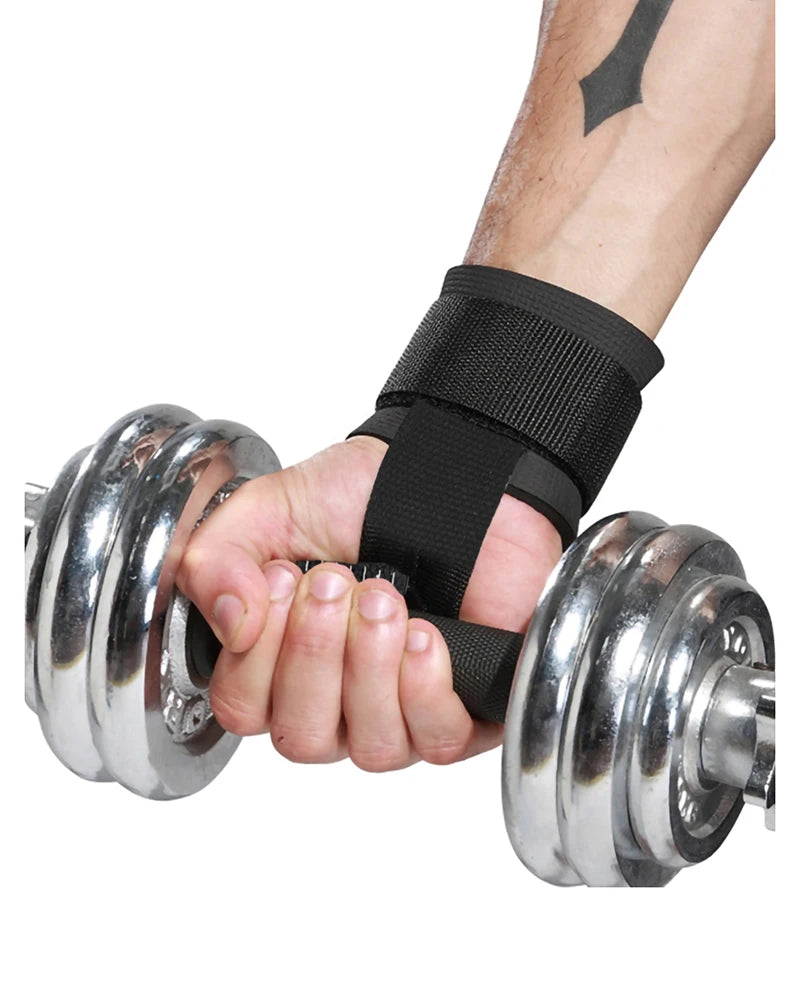 Weightlifting Wrist Straps Gym Grip Support for Strength Training