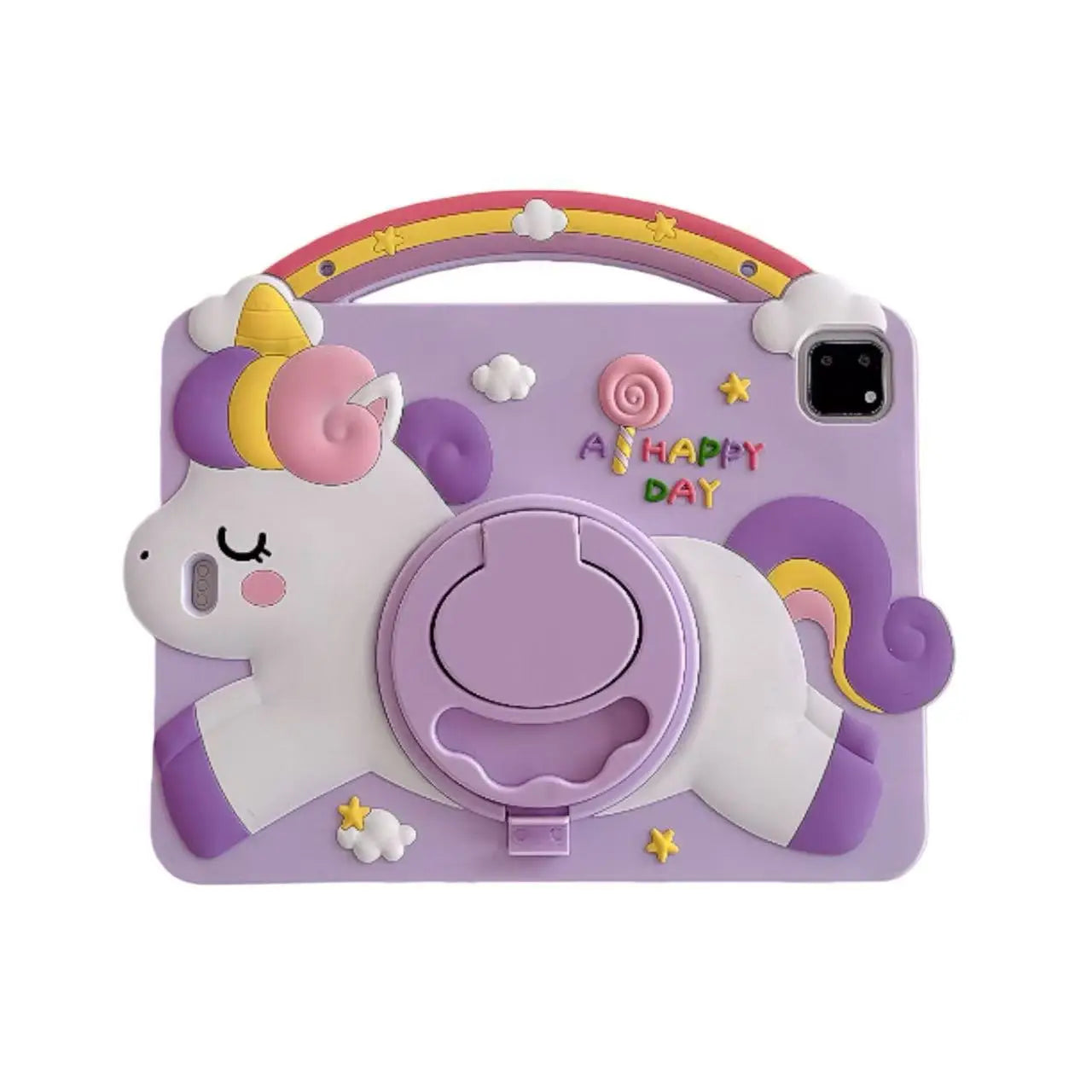 Cartoon Horse iPad Case A19 A16 12th 10th Air 4 5 Pro 11 Cover