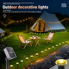 Solar LED Garden Pathway Lights 8 Lighting Modes