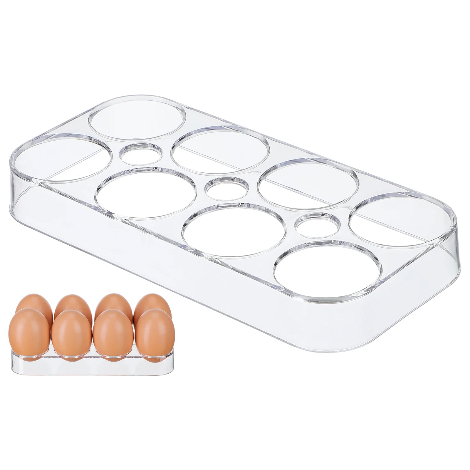 Egg Storage Box Fridge Egg Holder Tray