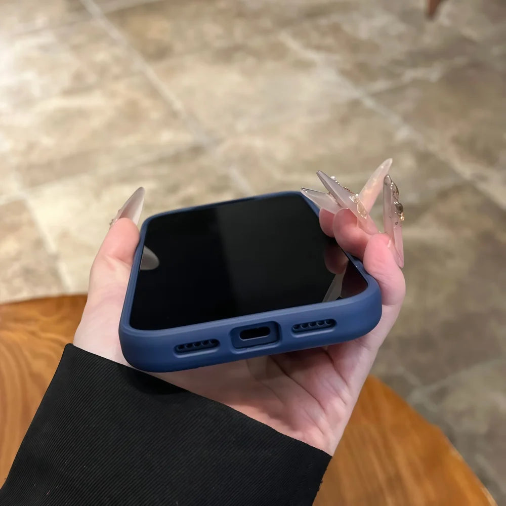 Clear iPhone Case Shockproof Crystal Cover