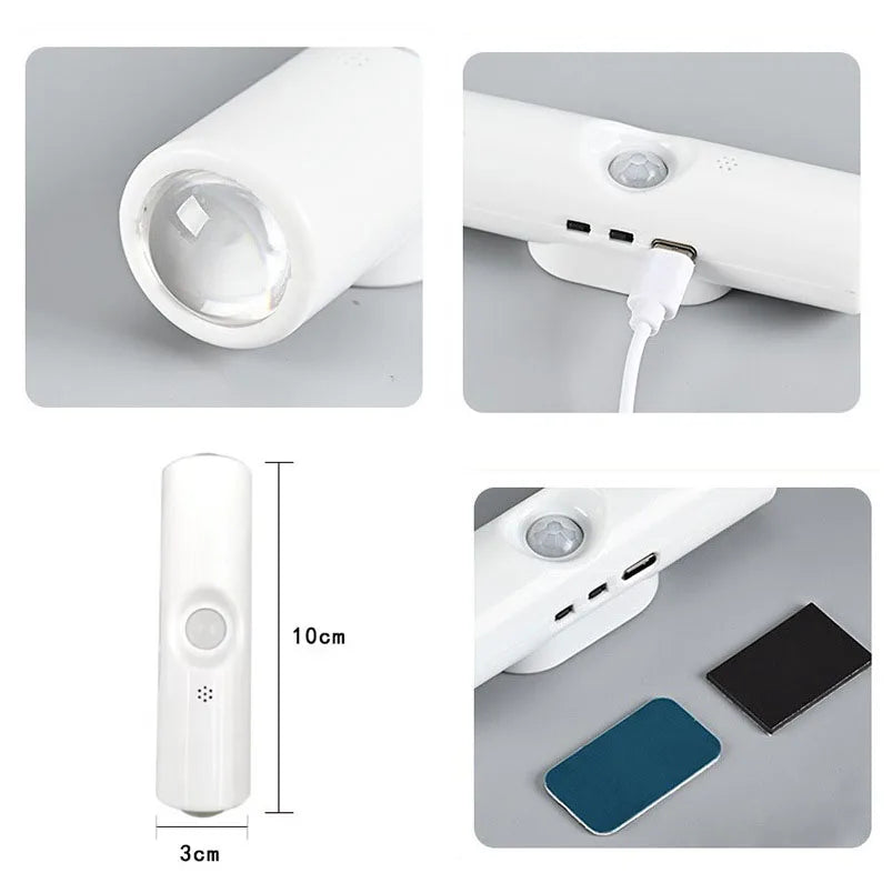 RGB Motion Sensor LED Night Light for Hallway, Cabinet & Stairs