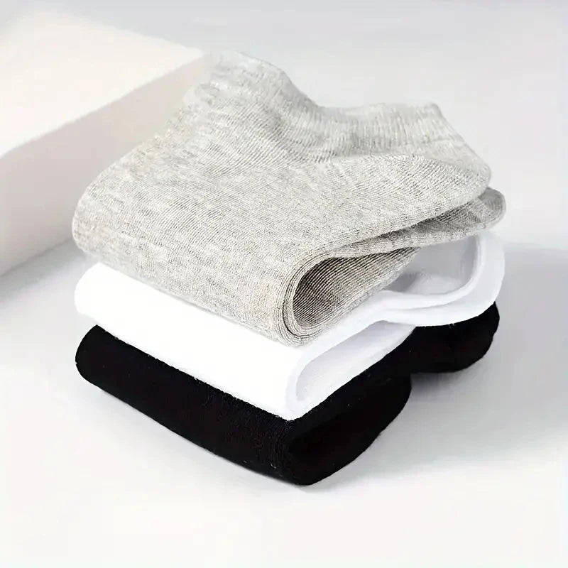 Unisex Ankle Socks Breathable Lightweight Sports Trainer Socks 5-10 Pack