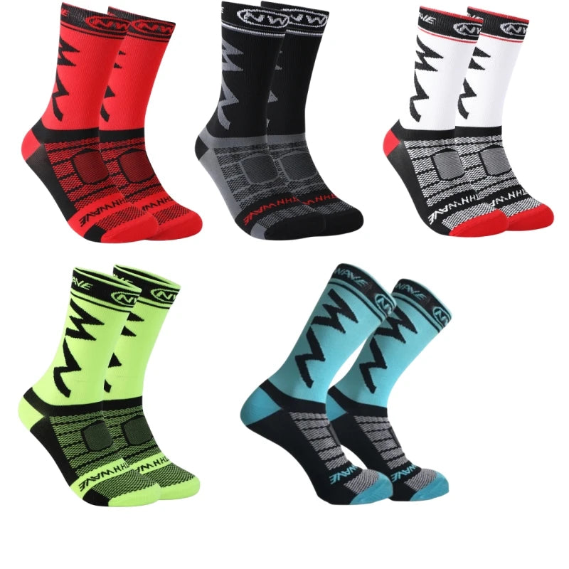 Breathable Sports Socks 3 Pairs Running Cycling Outdoor Men UK