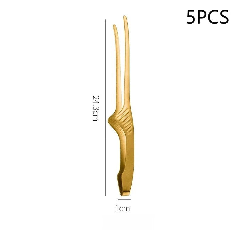 Korean BBQ Tongs UK Stainless Steel Grill Cooking Tools