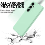 Liquid Silicone Camera Protection Case for Samsung Galaxy S24 S25 S26