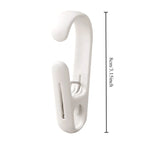 10Pcs Multifunctional Clip Hooks Hanging Storage Clips for Home
