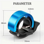 Mini Invisible Bicycle Bell Loud MTB Handlebar Safety Beep Ring