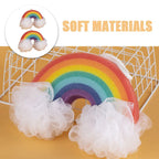 2PCS Baby Bath Sponge Soft Exfoliating Loofah Shower Ball Set