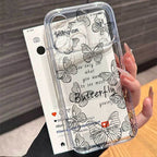 Butterfly Clear Case for Samsung A16 A26 A36 A56 S23 S24 S25 S26 Ultra
