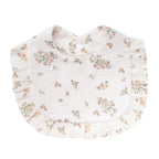 Flower Print Baby Bibs Soft Cotton Feeding Scarf for Girls