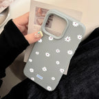 Cute Daisy Flower Case for iPhone 11 12 13 14 15 16 17 Pro Max