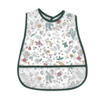 Cartoon EVA Waterproof Baby Bib with Pocket Feeding Apron