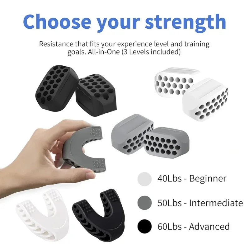 Jaw Exerciser Neck Toning Jawline Double Chin Reducer Face Lift