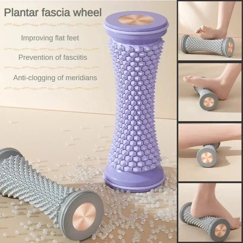 Foot Roller & Yoga Massage Ball for Plantar Fascia Muscle Relief