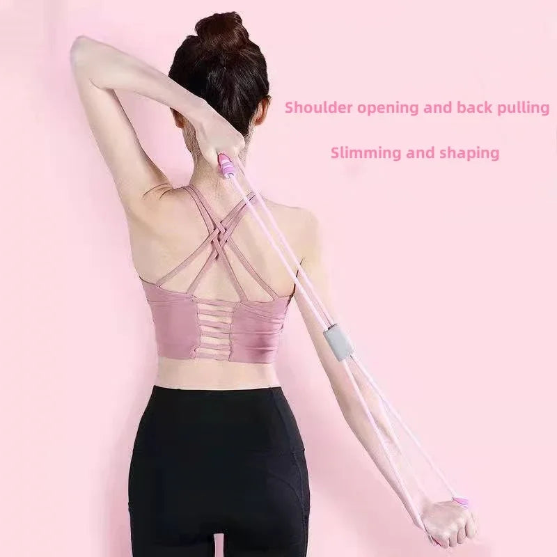 Resistance Bands with Foam Handles for Home Workout Fitness Set