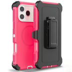 Shockproof iPhone Case – Dual Layer Armour Belt Clip