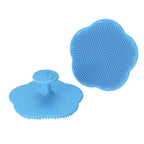 Baby Silicone Shampoo Brush Soft Scalp Massage Bath Brush