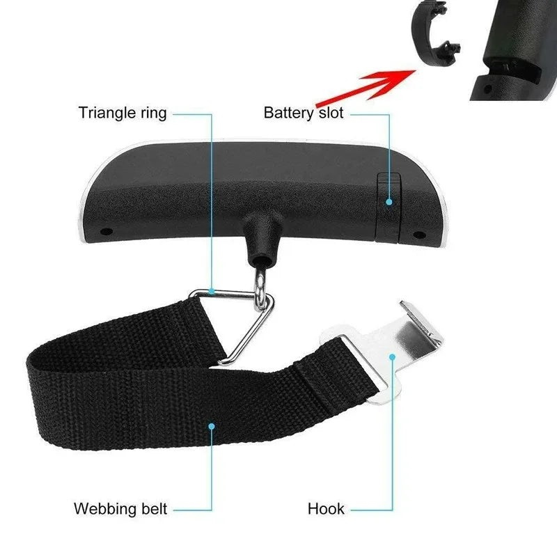50KG Digital Hanging Scale Luggage Travel Scale Secondary image