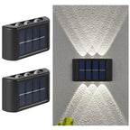 Solar LED Dusk to Dawn Wall Light for Garden & Patio Decor