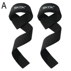 Anti-Slip Silicone Lifting Straps Gym Grip Deadlift Wrist Strap