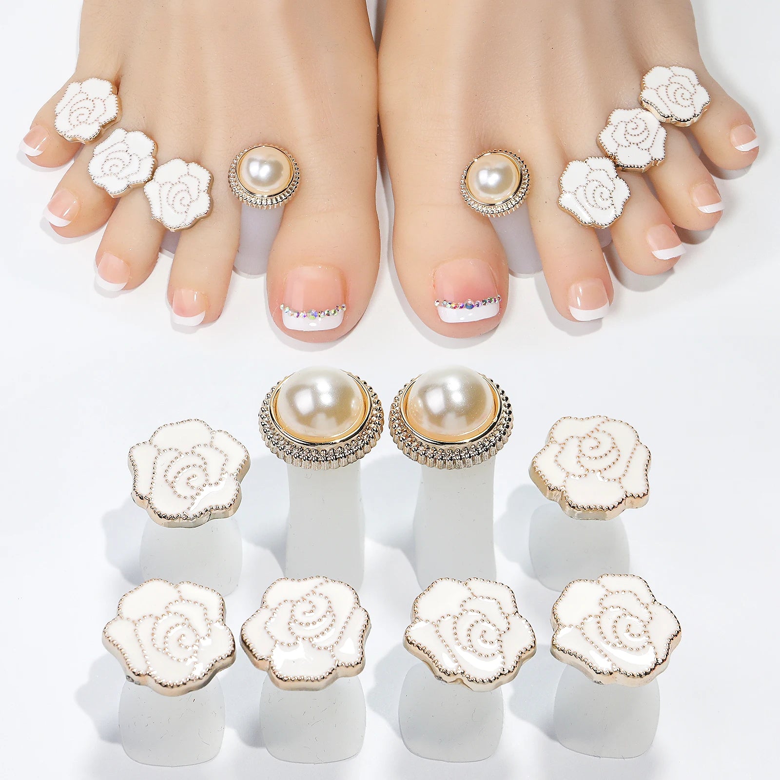 Silicone Toe Separator Pedicure Foot Care