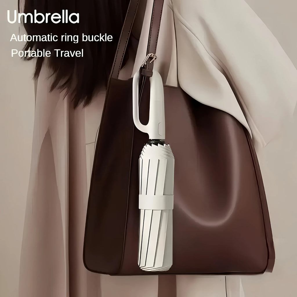 Buy UPF50+ Automatic Folding Umbrella UV Protection