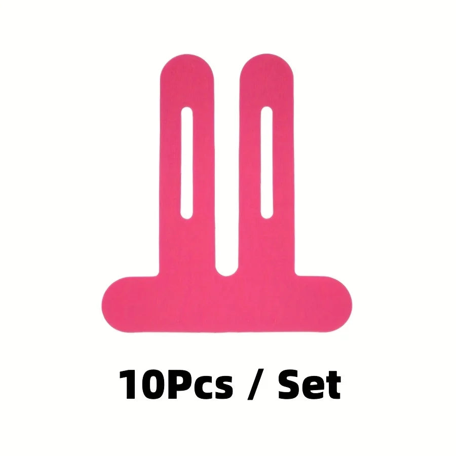 10PCS Kinesiology Knee Tape Waterproof Elastic Athletic Support Strip