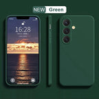 Liquid Silicone Camera Protection Case for Samsung Galaxy S24 S25 S26