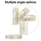 USB Plug-In Mini Fan UK Foldable Portable Cooling Desk Fan