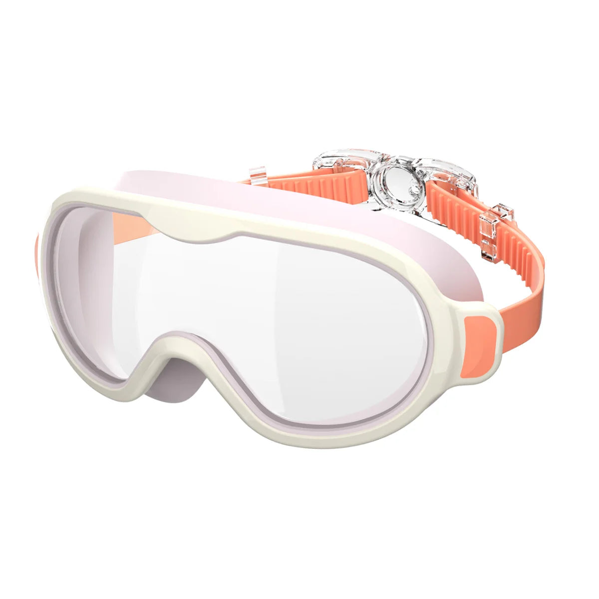 Kids Swimming Goggles Large Frame Anti-Fog Ages 6-15