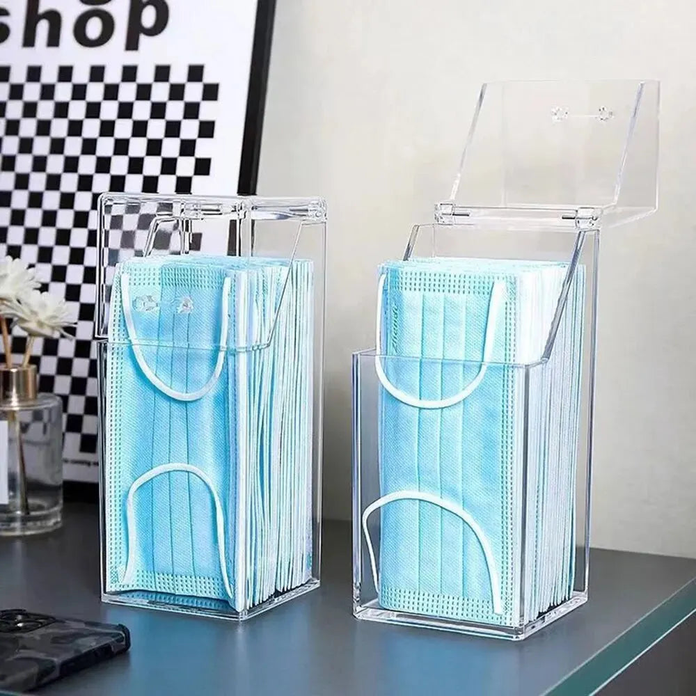 Transparent Mask Storage Box