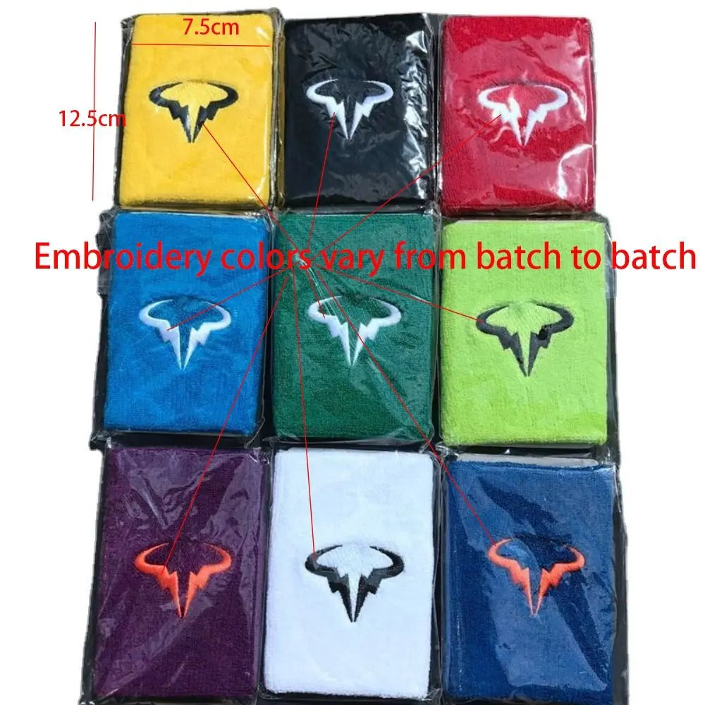 Breathable Tennis Wristband Sweat Absorbent Sport Wrist Wrap Secondary image