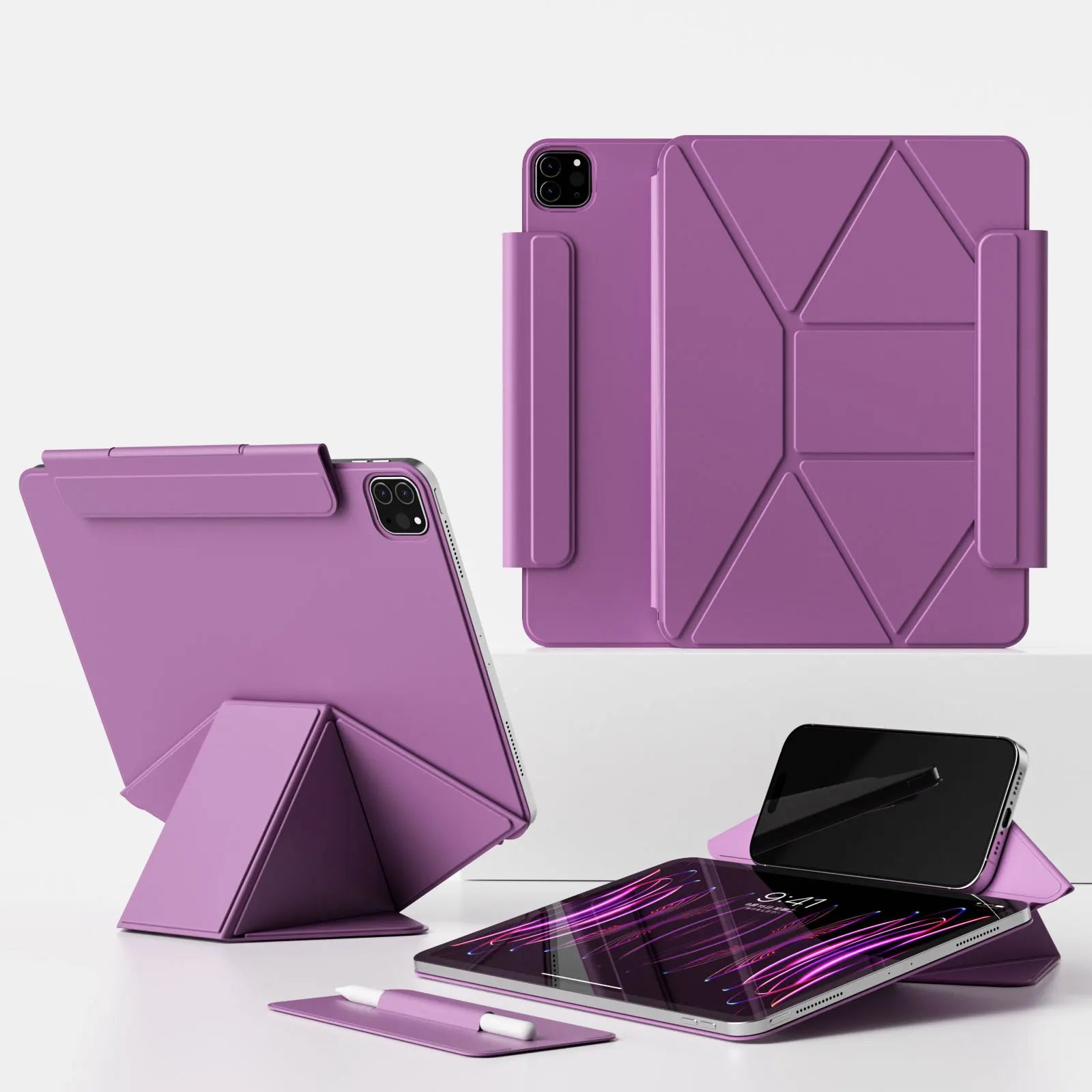 Magnetic Protective Case for iPad A16 Air 11 Pro 11 13 Mini 6 7 Cover