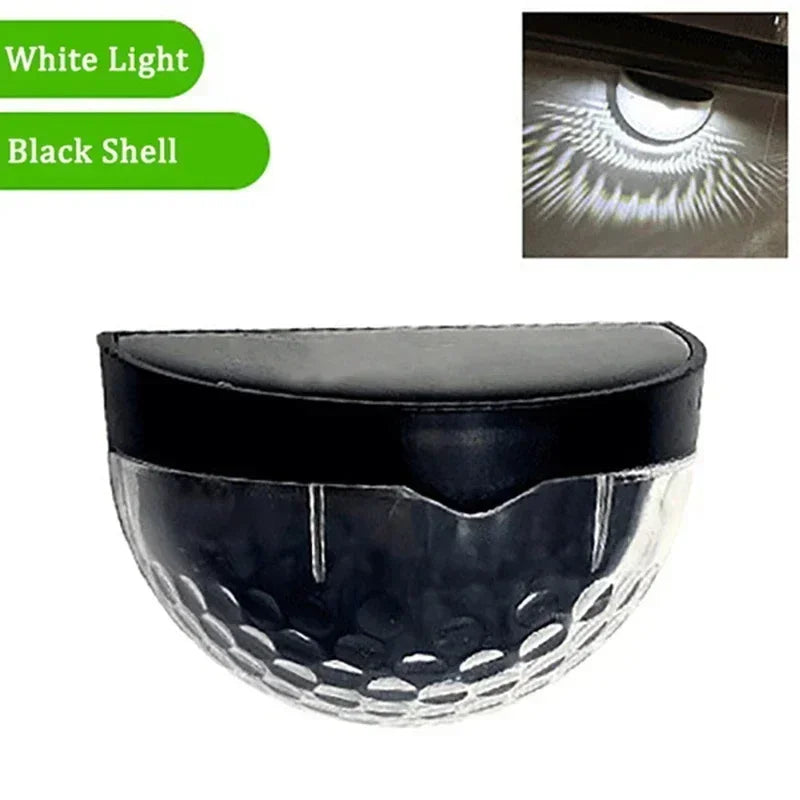 Waterproof Solar LED Fence Lights for Garden & Outdoor Decor