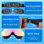Kids Polarized Swim Goggles UK | Anti-Fog Wide View No-Leak Swimming Glasses Age 4–16