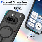 MagSafe Clear Case for Nothing Phone 2a Plus 3 3a 4a CMF Phone 1 2 Pro