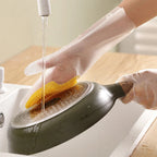 Brush Cleaning Gloves Waterproof Latex Gloves