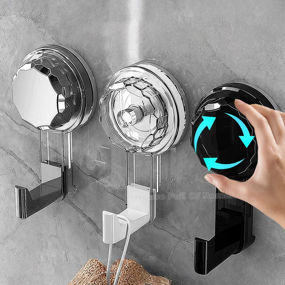 Vacuum Suction Cup Hook Heavy Duty Reusable Wall Storage Hook Secondary image