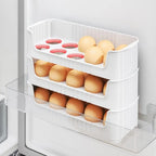 Fridge Door Egg Holder Multi-Layer Storage Rack
