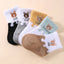 5PCS Baby Ankle Socks Soft Stretch Cotton Socks for Newborns