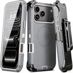 Shockproof iPhone Case – Dual Layer Armour Belt Clip