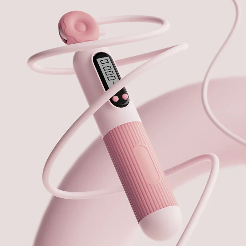 Smart Jump Rope with Counter  Adjustable Calorie Skipping Rope